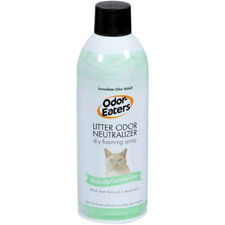 Odor-Eaters: Litter Dry Foaming Spray Odor Neutralizer, 12 Fl Oz