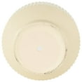 thumbnail image 4 of DecMode 10", 8", 7"W Wide Cream Ceramic Planter with Linear Grooves and Tapered Bases (3 Count), 4 of 9