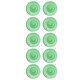 thumbnail image 2 of 10pcs Kiwi Fruit Pool Party Cup Holders Floats Reusable Inflatable Drink Holders Decoration, 2 of 5