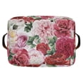 thumbnail image 3 of Injueey Cesta rosa ideal para regalar Cesta de almacenamiento con cerezas de Snoopy Cesta de Galentines Bolsa de regalo con lazo Capacidad de Almacenamiento y organización del hogar, 3 of 5