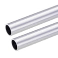 thumbnail image 5 of Uxcell Aluminum Round Tube Seamless Straight Tubing 23mm OD 19mm Inner Dia 300mm Length 6063 2 Pack, 5 of 5