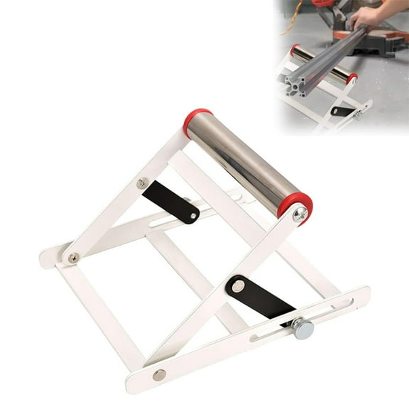 1pcs Storage Rack Adjustable Cutting Machine Support Frame Table Saw Stand Height Adjustable Metal Cutting Machine Work Support Stand Material Support Frame Cutting Machine Attachment