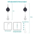 thumbnail image 6 of Quieter Cable Management Set Ceiling Adhesive Hooks for VR2/Pico4 Link Cable Ceiling Suspension System Extension, 6 of 8