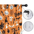 thumbnail image 4 of Blackout Kids Curtains,Classic Halloween Pattern Childrens Insulated Curtains Set Of 2,Bedroom Essentials,Toddler Room Decor 42"x54", 4 of 5