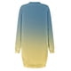 thumbnail image 5 of mfyjkho Vestidos para mujer, Vestido tipo jersey estampado de manga corta y cuello redondo para mujer Vestidos festivos para mujer m, 5 of 5