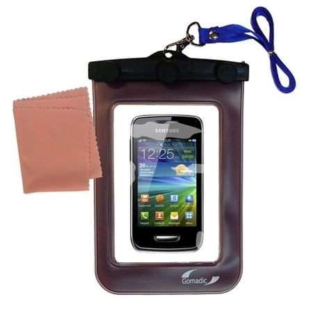 Gomadic Clean and Dry Waterproof Protective Case Suitablefor the Samsung Wave Y to use Underwater