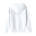 thumbnail image 6 of ZHOGXU Girls Hooded Sweatshirt Floral Letter Print Long Sleeve Back to School Pullover Hoodie For Kids Casual Streetwear,White,11-12 Years, 6 of 7