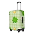 thumbnail image 2 of Bixox Washable St Patrick's Day11 Printed Luggage Cover, Fashion Suitcase Protector Fits for Medium luggage, 2 of 8