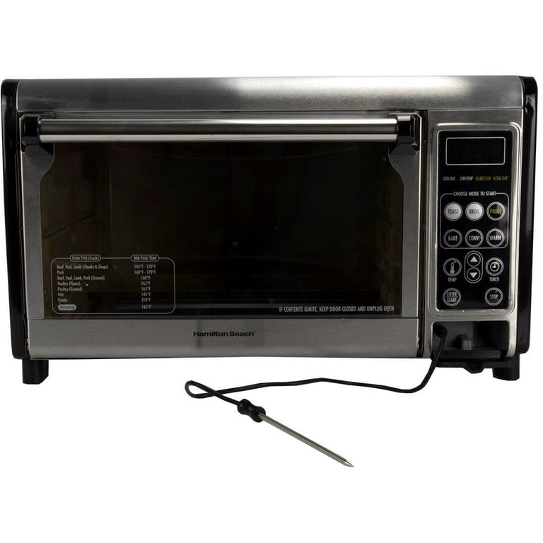 Hamilton Beach Toaster Oven In Charcoal, Model 2023 - AliExpress