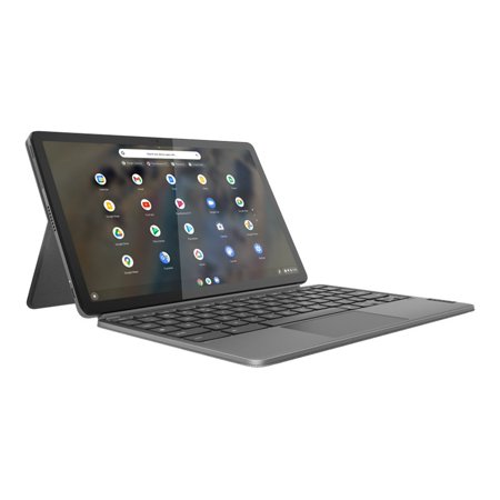 Lenovo IdeaPad Duet 3 Chromebook 11Q727 82T6 - With detachable keyboard - Snapdragon 7c Gen 2 - Kryo 468 - Chrome OS - Qualcomm Adreno - 4 GB RAM - 64 GB eMMC - 10.95" IPS touchscreen 2000 x 1200 (2K) - Wi-Fi 5 - dual tone storm gray - kbd: English