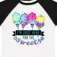 thumbnail image 4 of Inktastic I'm Just Here for the Sweets with Spun Sugar Candy Boys or Girls Toddler T-Shirt, 4 of 5