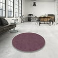 thumbnail image 3 of Ahgly Company Indoor Rectangle Patterned Raspberry Purple Area Rugs, 4' x 6', 3 of 6