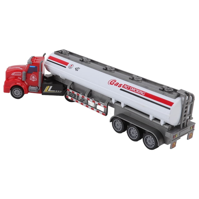 Ccdes Modèle de Camion à Rétrofriction, Semi-Remorque RC Roues Durables pour Cadeau