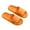 Orange, variant on Utoimkio Slide Slippers for Women Non-slip soft bottom bathroom household non-slip lightweight slippers Non-slip soft bottom bathroom household lightweight slippers