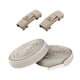 thumbnail image 1 of Cordones elásticos sin atar jinwen Accesorios para zapatos cómodos cordones elásticos para zapatos Beige, 1 of 8
