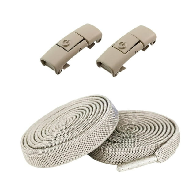 Cordones elásticos sin atar para zapatos Salvador beige 100 cm