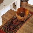 thumbnail image 5 of Greenage Teak Wood Abstract Straight Bowl-11.8"x11.8"x8.2", 5 of 9