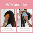 thumbnail image 6 of Bouanq Scalp Massager Shampoo Brush, Scalp Brush Hair Scrubber, Hair Washing Brush Scalp Exfoliator Brush for Dandruff, Head Scrubber for All Hair Types of Women, 6 of 7