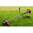 thumbnail image 6 of Floseru 52cc 2-Stroke Gas Weed Wacker | 2-in-1 Cordless Gas Lawn Mower | 2.2KW/8500RPM String Trimmer | for Villa Garden Community Lawn Park, 6 of 12