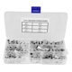 thumbnail image 1 of 93pcs Threaded Insert 1 Box M3, M4, M5, M6, M8, M10 304 Stainless Steel Blind Rivet Nut Set, 1 of 5
