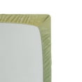 thumbnail image 2 of Ambesonne Pearls Fitted Sheet, Open Shell Marine Life, Twin Size, Green Beige, 2 of 2