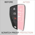 thumbnail image 2 of for Chevy Key Fob Cover with Keychain Soft TPU Protection Case Compatible with 2021-2025 Chevy Tahoe Suburban GMC Yukon Denali Silverado 6 Buttons, 2 of 6