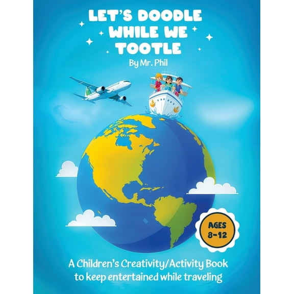 Let's Doodle While We Tootle, (Paperback)