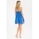 thumbnail image 2 of Vestido detalle en contraste Roman Fashion /Juvenil, 1877 (Azul rey) azul M, 2 of 4