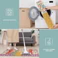 thumbnail image 6 of Pioneer Flower Floral Print Pattern Kitchen Rugs Sets Of 3,Kitchen Runner Rugs Non Skid Washable,Decorative Kitchen Floor Mats for Kitchen,Sink,Laundry,17"x30"+ 17"x47" + 17"x59", 6 of 6