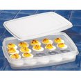 thumbnail image 2 of Deviled Egg Keeper with Snug-Tight Lid – Polypropylene Container Holds 20 Eggs - Easy Transport to Refrigerator, Potluck or Picnic - 12” x 8 ½” x 2 ½”, 2 of 3