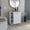 White, variant on Concealed Storage - Keeps Bar Items Neat in Dining Room