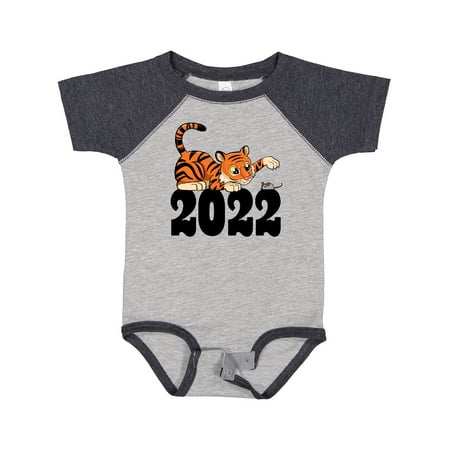 

Inktastic 2022 Year of the Tiger Gift Baby Boy or Baby Girl Bodysuit