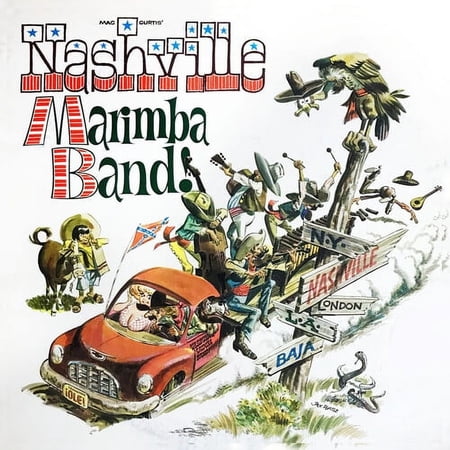 Mac Curtis' Nashville Marimba Band - Country Music's Greatest Hits...Marimba Band Style! - Music & Performance - CD