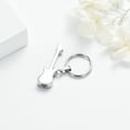 thumbnail image 4 of Guitar Urn Pendant Pet Cremation Keepsake Urn Keychains for Ashes Holder Memorial Keyring, 4 of 6