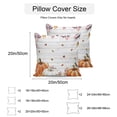 thumbnail image 2 of Fall Outdoor Pillow Covers 26x26 Inch Throw Pillow Covers Set of 2 Waterproof Decorative Pillow Cases Thanksgiving Pumpkin Autumn Leaves Gray Wood Grain Cushion Covers for Patio Furniture Garden, 2 of 8