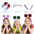 thumbnail image 2 of 5 diademas con pompones, diadema bopper, diadema para fiestas, diademas festivas, diadema para cosplay, 2 of 5