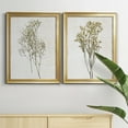 thumbnail image 5 of 2 Piece Set Farmhouse Pressed Flower I Premium Framed Canvas - Ready to Hang - 18.5 x 24.5 Each - Black Frame, 5 of 8