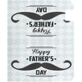 thumbnail image 3 of Happy Father''s Day Plaid Pattern Magnetic Mailbox Cover MailWraps Garden Yard Home Decor for Outdoor Standard Size-18"x 20.8", 3 of 5