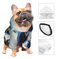 thumbnail image 3 of Balery Colorful Cow Pasture Sudadera con Capucha para Perros Pequeños – Ropa para Mascotas, Disfraz para Perros y Gatos, Ideal para Fiestas y Cosplay-X-Small, 3 of 7