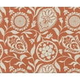 thumbnail image 2 of Outdoor Waterproof Taffeta Fabric - Soimoi Floral Print Peach | UV Resistant | Ideal for Cushion Covers, Raincoats, Shower Curtains & More | 56" Width, 2 of 7
