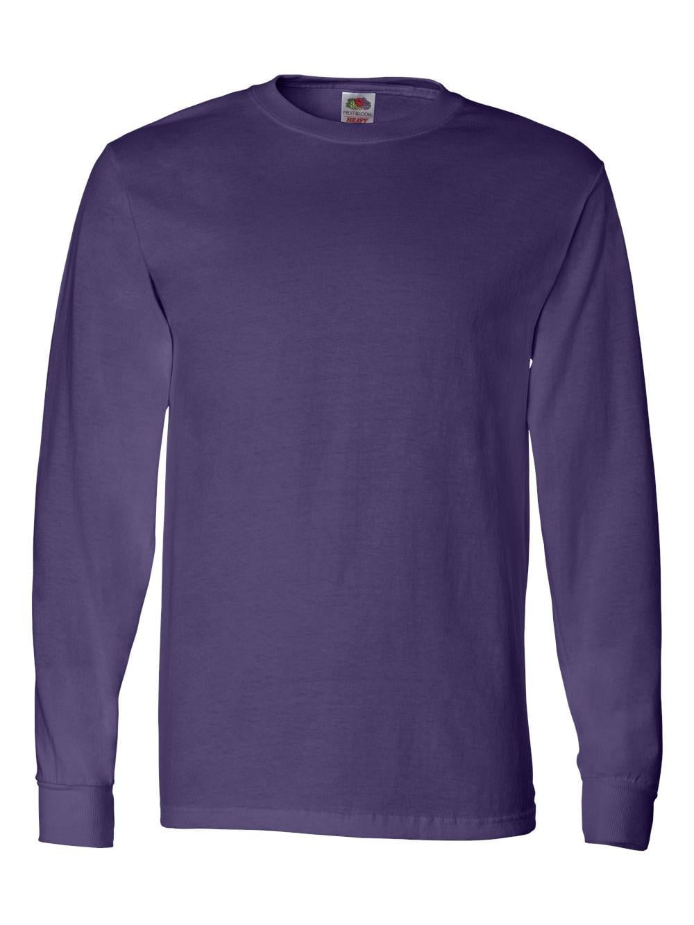 ★COOR★ Compact Cotton Long Sleeve T-Shirt Black CXE2TS04V- HD Cotton Long Sleeve T-Shirt - Walmart Business Supplies
