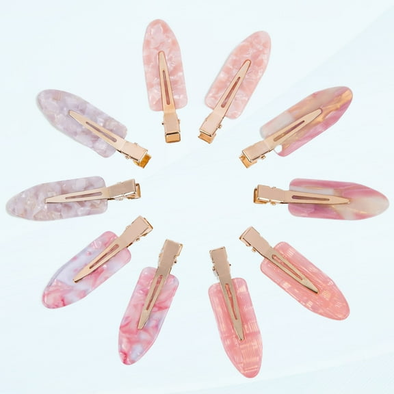 10PCS No Bend Hair Clips No Crease Hair Clips Creaseless