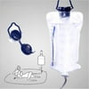 Reusable Carejoy Plastic Blue Enema Bag for Effective Bowel - 1200ml Capacity, Ideal for and Home Use with Anal Cleaner