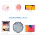 thumbnail image 3 of 20 Pack Plastic Easel Plate Stands for Display Pictures, Photo, Dish, Art Pieces, Certificates, Placecard, Posters, Envelopes and Small Boards, 2 Size 3" 6" (Clear) Ormromra WMPH-746, 3 of 7