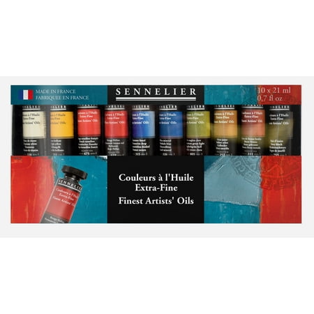 UPC: 3046451873630 | Sennelier Artists Oil Set 10-Color Set 21ml Tubes