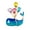 Color, variant on Playful Whale Brooch With Balloons Adornments Lovely Cartoon Design Alloy Rhinestones Corsage Pin For Students Unisex Accessories