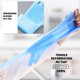 thumbnail image 3 of Guantes de silicona para lavar platos, guantes de goma reutilizables para lavar platos para el hogar, baño, baño de mascotas, coches, frutas y más (azul) JAMW Sencillez, 3 of 5