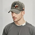 thumbnail image 3 of Republic of Texas Distressed Baseball Cap,1836-1845 Lone Star Embroidered Vintage Hat for Men Women, 3 of 5