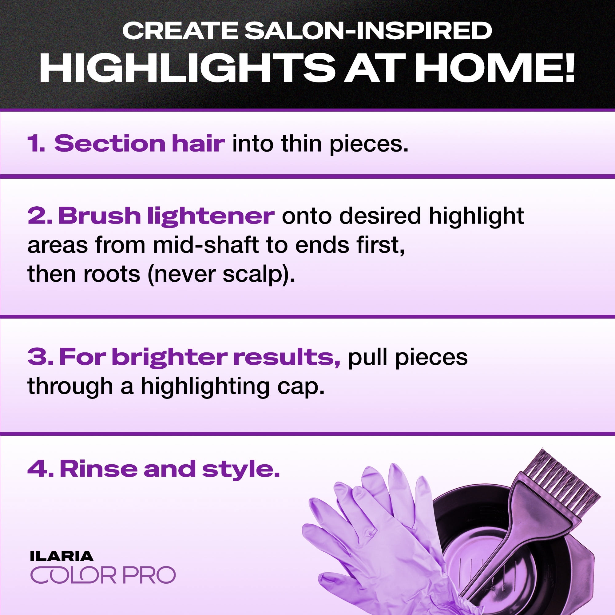 Ilaria COLORPRO Bleach Display 1 oz Packette