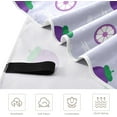thumbnail image 3 of Coolnut Mangosteen Fruits Beach Towel Quick Dry Absorbent Bath Towels Sandproof Lightweight Towel for Gym Yoga Sports Swimming - 31x71in Washcloth Gift, 3 of 7